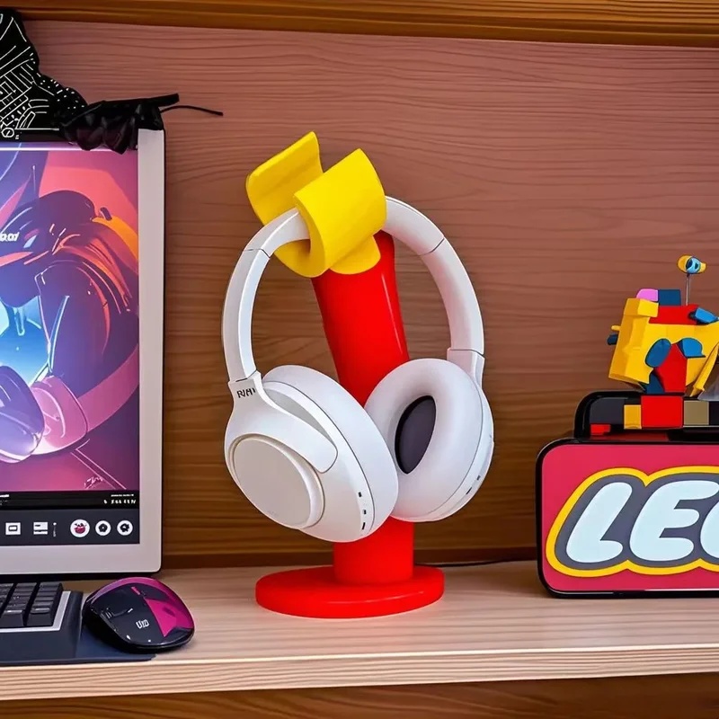 Desk Setup Kids - Kreativer, süßer Kopfhörerständer für den Schreibtisch,