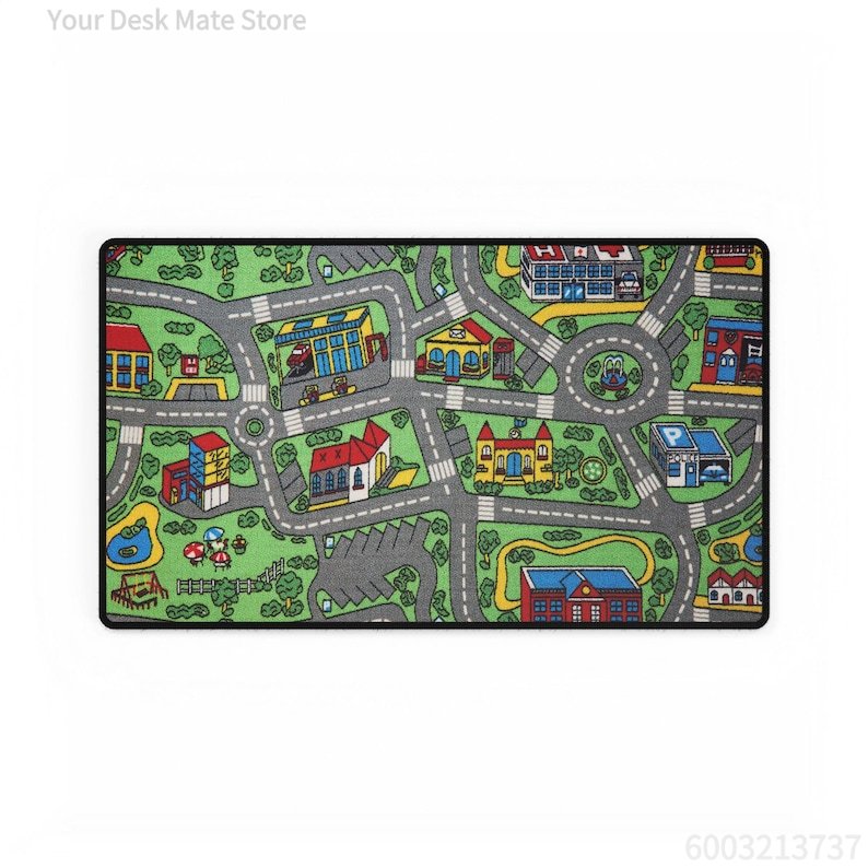 Desk Setup Accessories Aesthetic - Magic on The Streets Spielmatte, Mausteppich,