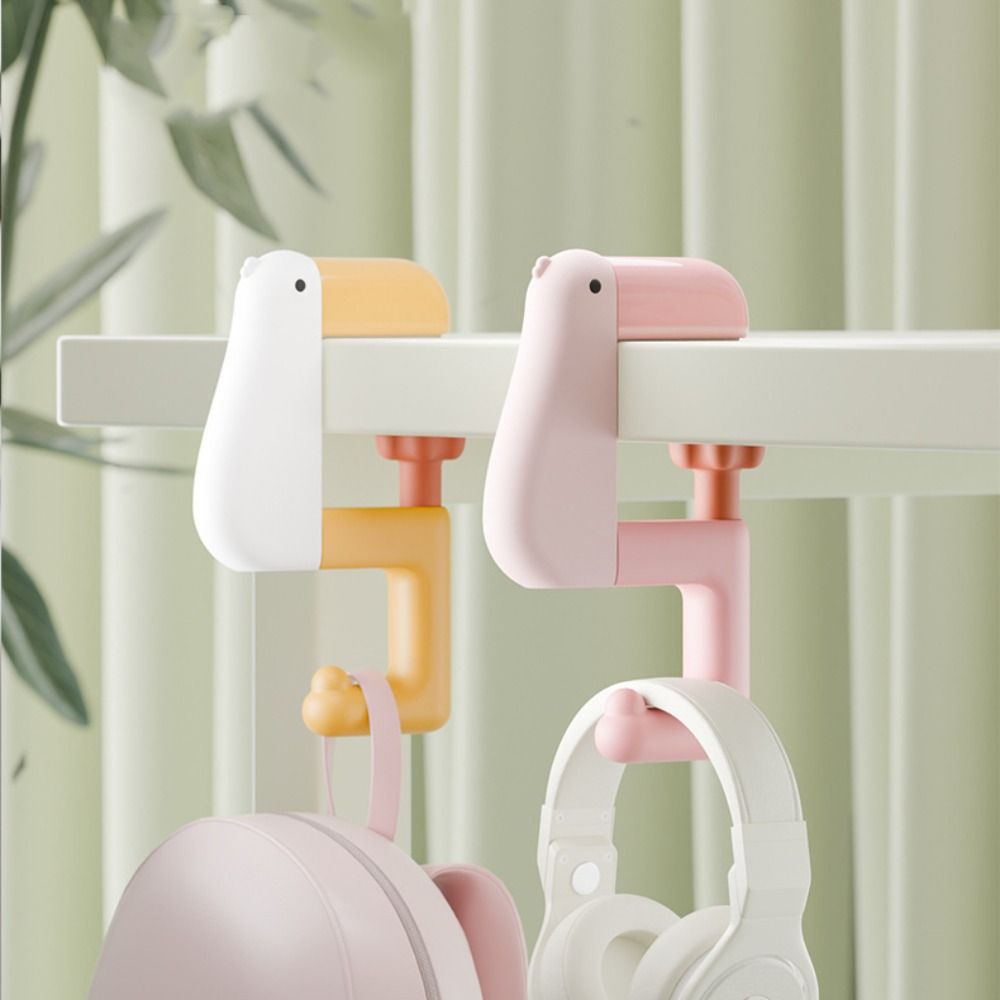 Desk Setup Organizer - Niedlicher tragbarer Taschenhaken zum Aufhängen an