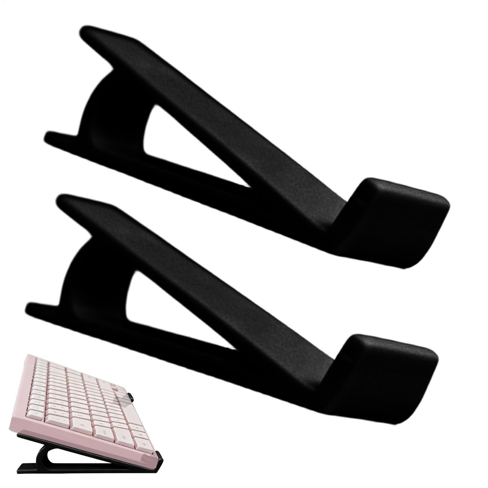 Gaming Setup Desk - Ergonomischer, rutschfester Tastaturständer, 2 Stück, tragbarer