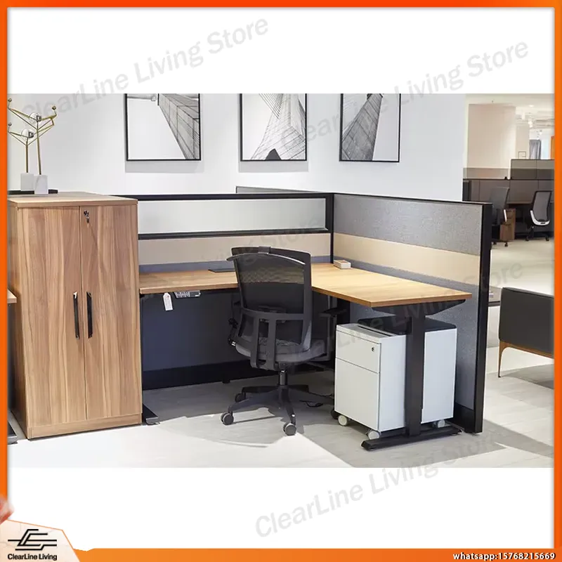 Desk Setup Corner - L-förmiger Elektrisch Höhenverstellbarer Gaming-Schreibtisch mit Doppelmotor,