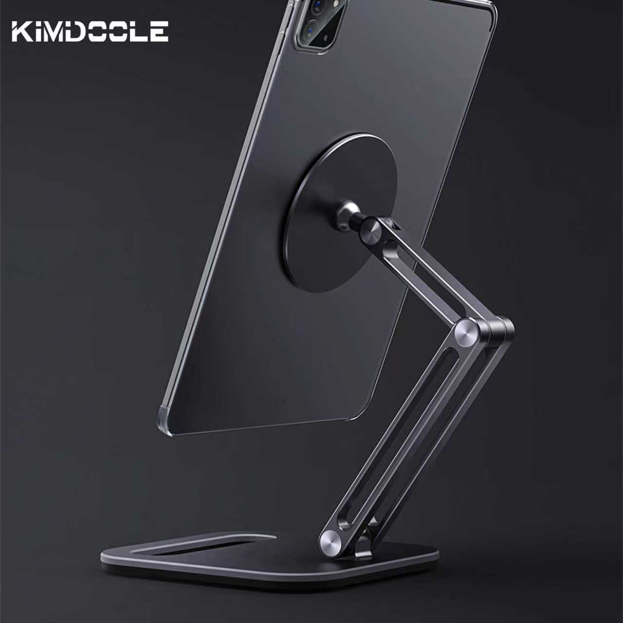 Desk Setup Apple - Kimdoole Metall-Magnet-Tablet-Halter für Tisch, Schreibtisch, Ständer,
