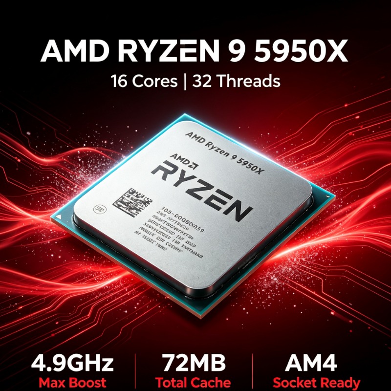 Amd Cpu Ryzen 9 - AM4 Prozessor AMD Ryzen 9 5950X