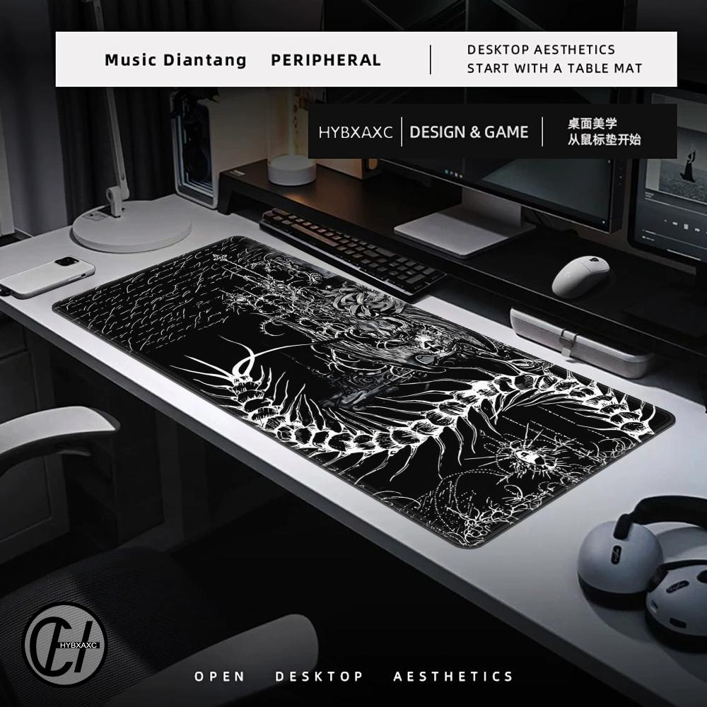 Schwarz-weiße Cybersigilism-Sc – Desk Setup Accessories Aesthetic Bewertung und Preis