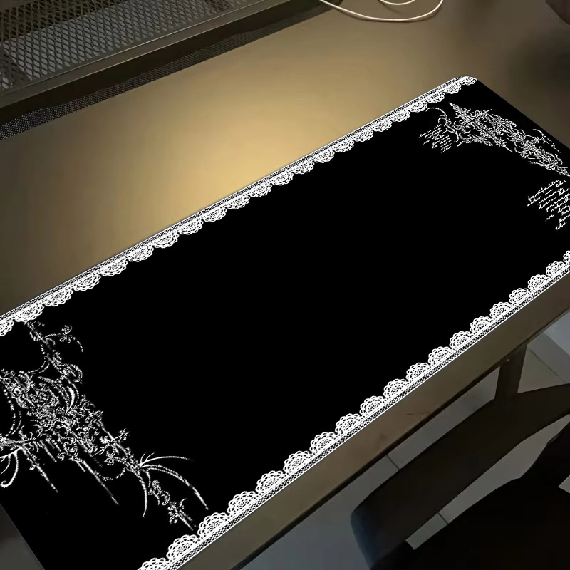Mauspad im Dunklen Stil mit Sp – Desk Setup Dark Bewertung und Preis