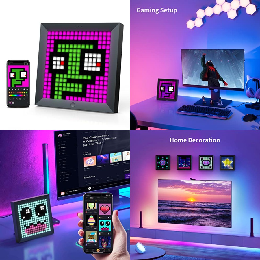 LED-Lichtpixel-Anzeigepanel Ge – Gaming Setup Desk Bewertung und Preis