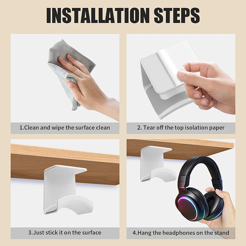 Universeller Kopfhörerständer, – Gaming Setup Desk Bewertung und Preis