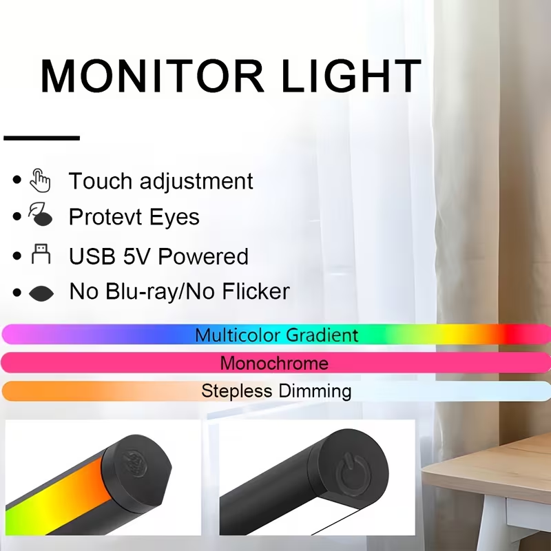 Monitor-Lichtleiste LED Comput – Desk Setup Modern Bewertung und Preis