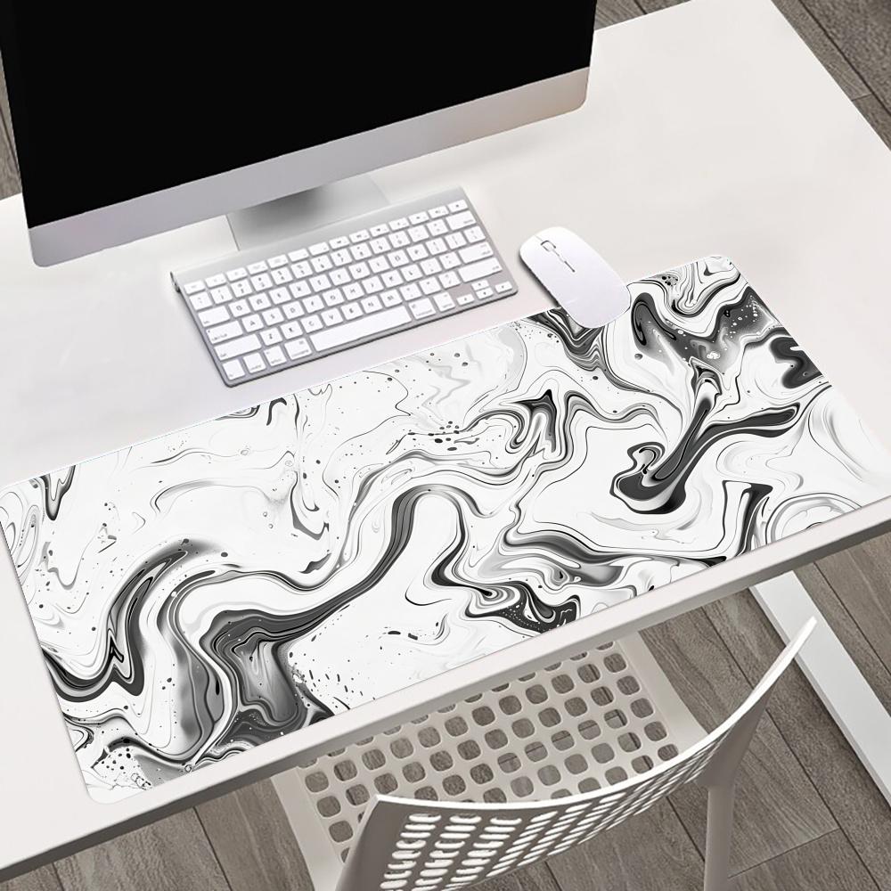 Abstrakte, flüssige, rutschfes – Desk Setup Gaming And Work Bewertung und Preis