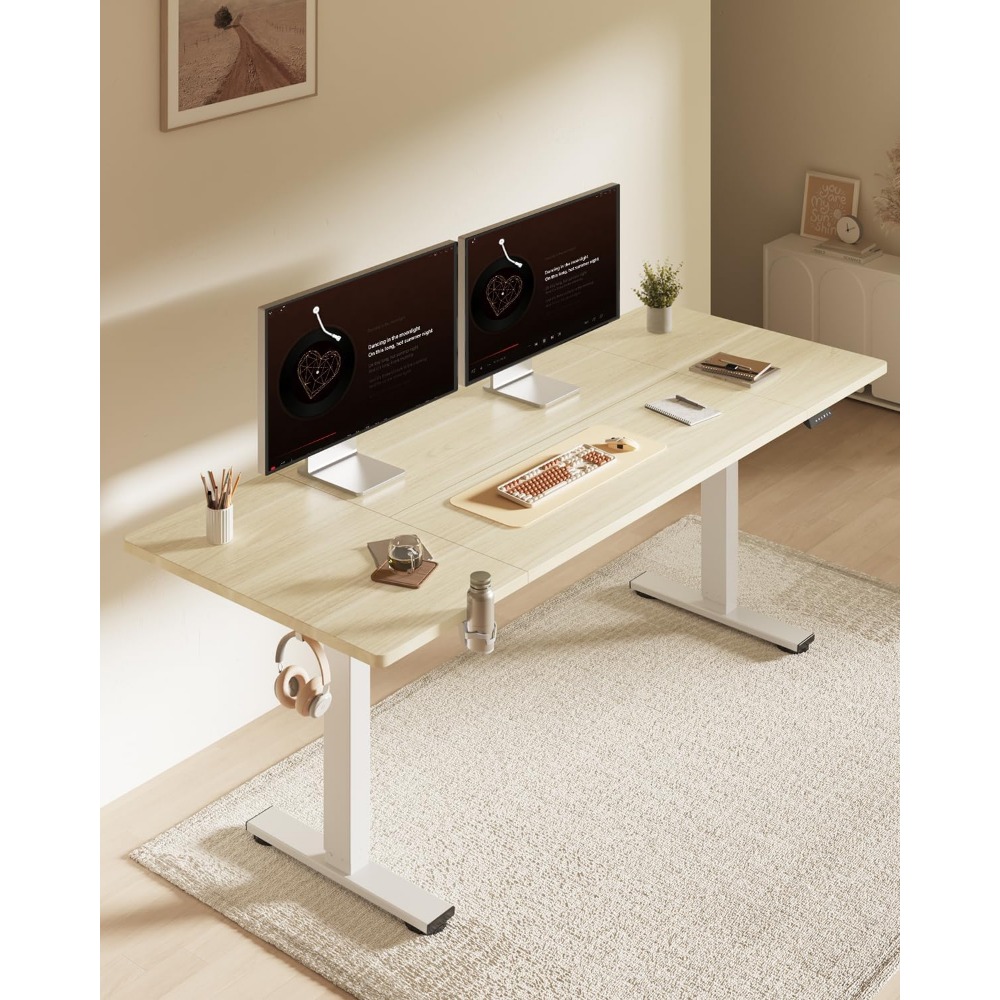 FLEXISPOT 63x32 Zoll elektrisc – Setup Desk Monitor Bewertung und Preis