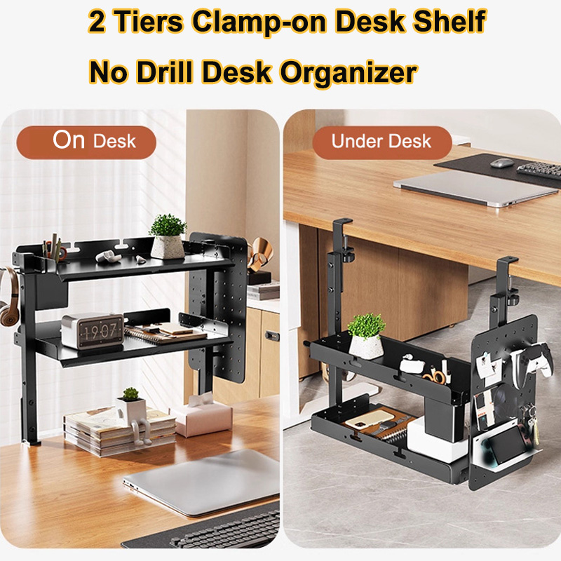 Aufsteckbares 14-Zoll-Regal fü – Desk Setup Organizer Bewertung und Preis