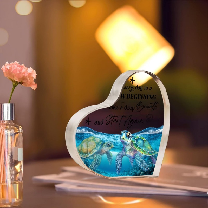 Blue Marine Life Acryl-Desktop – Desk Setup Design Bewertung und Preis