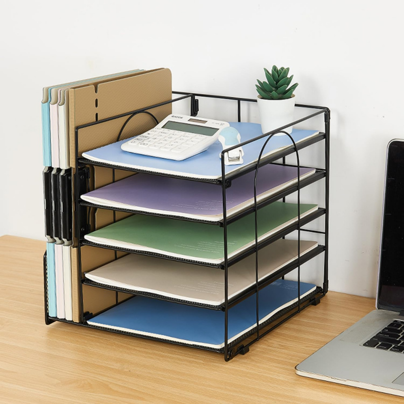 5 schicht Papier Datei Rack Bü – Desk Setup Design Bewertung und Preis