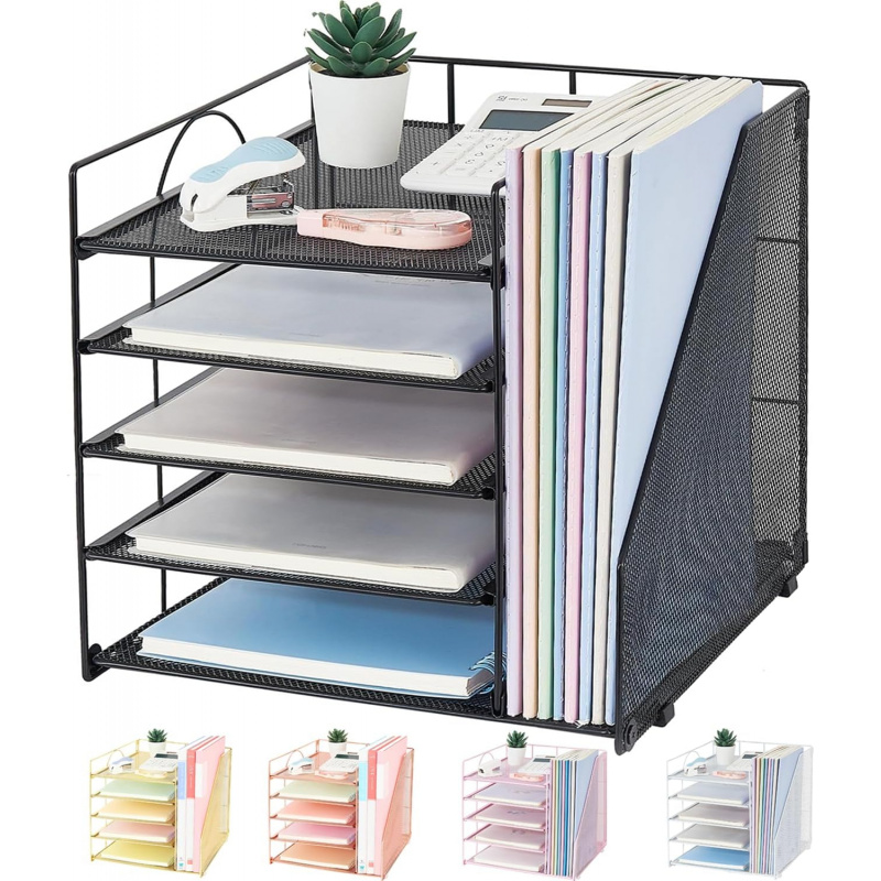 5 schicht Papier Datei Rack Bü – Desk Setup Design Bewertung und Preis