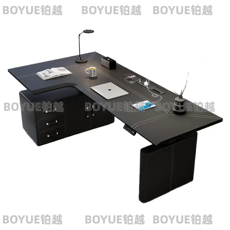 L-förmiger elektrisch höhenver – Desk Setup Corner Bewertung und Preis