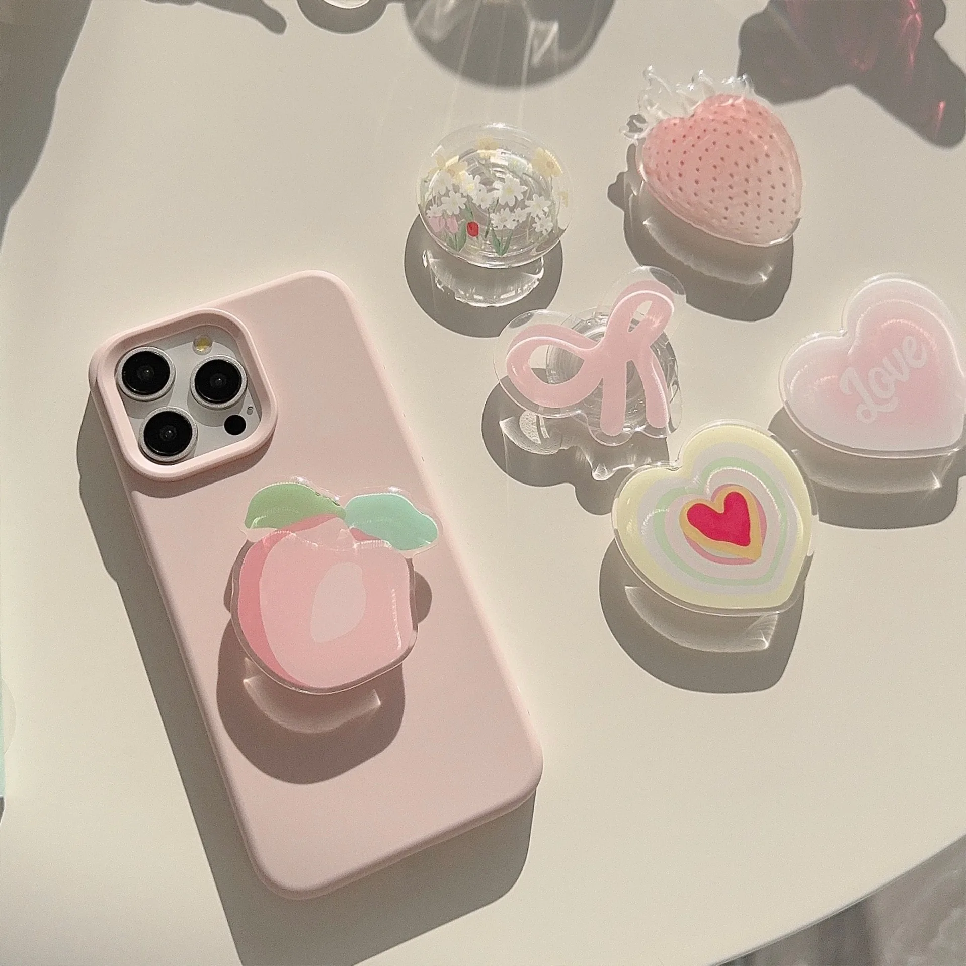 Ins Korea Girly Telefonständer – Desk Setup Apple Bewertung und Preis