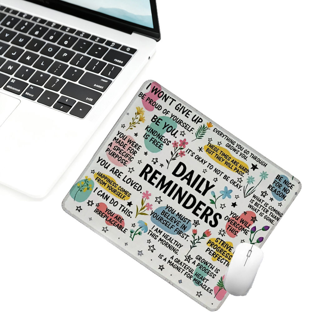 Stilvolles Affirmations-Mauspa – Desk Setup Gaming And Work Bewertung und Preis
