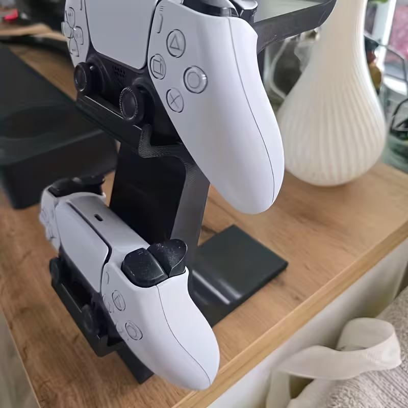 ● 3-in-1-Controller-Ständer fü – Gaming Setup Desk Bewertung und Preis