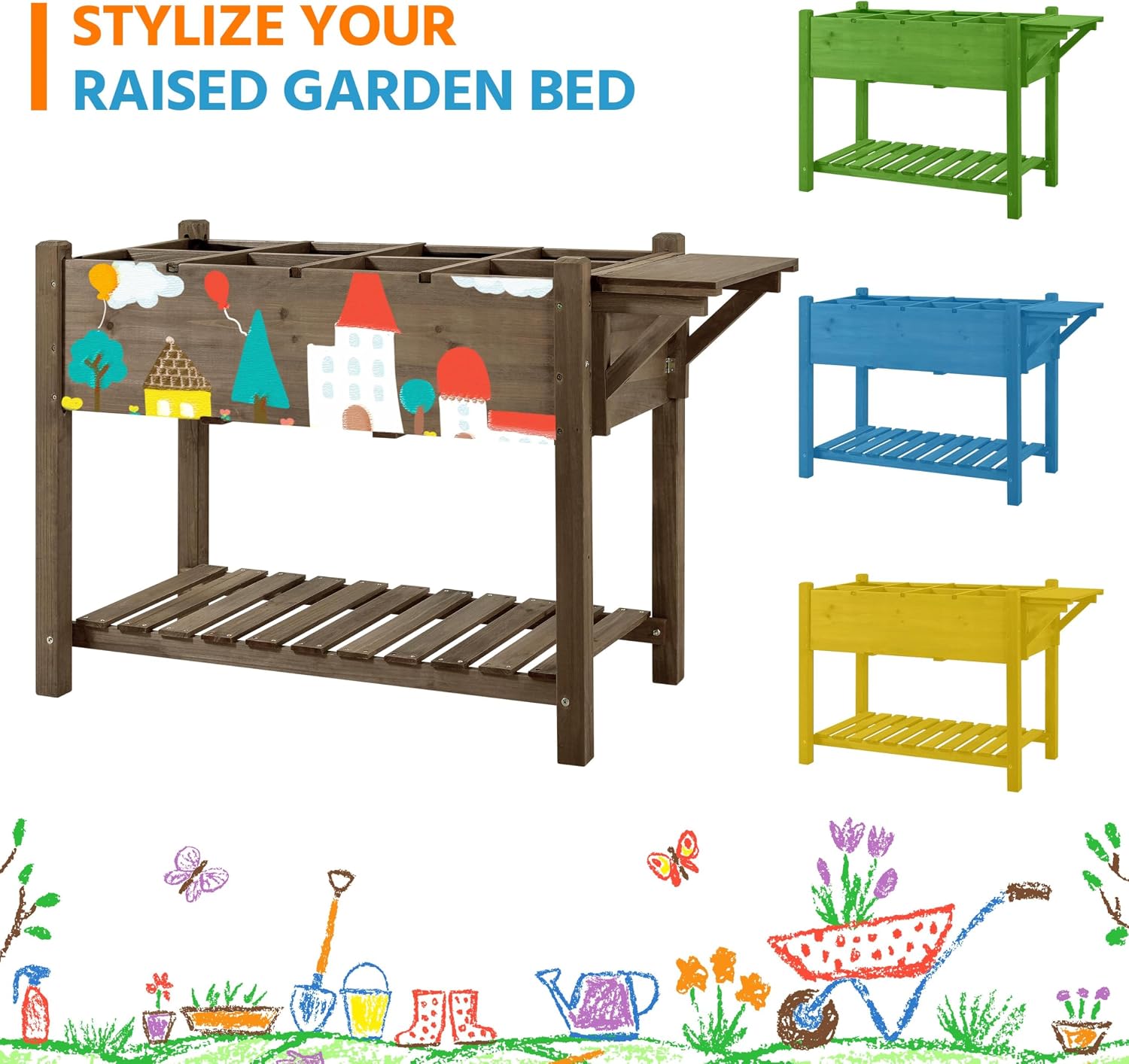 Kräutergarten-Pflanzgefäß, Fre – Desk Setup Dark Bewertung und Preis