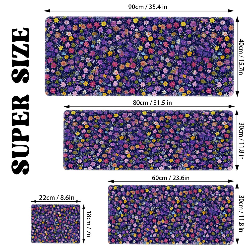 Blumenmuster Schreibtischunter – Desk Setup Dark Bewertung und Preis