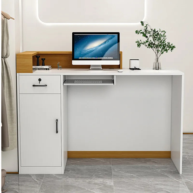 Maßgefertigter Holz-Hotelrezep – Desk Setup Modern Bewertung und Preis