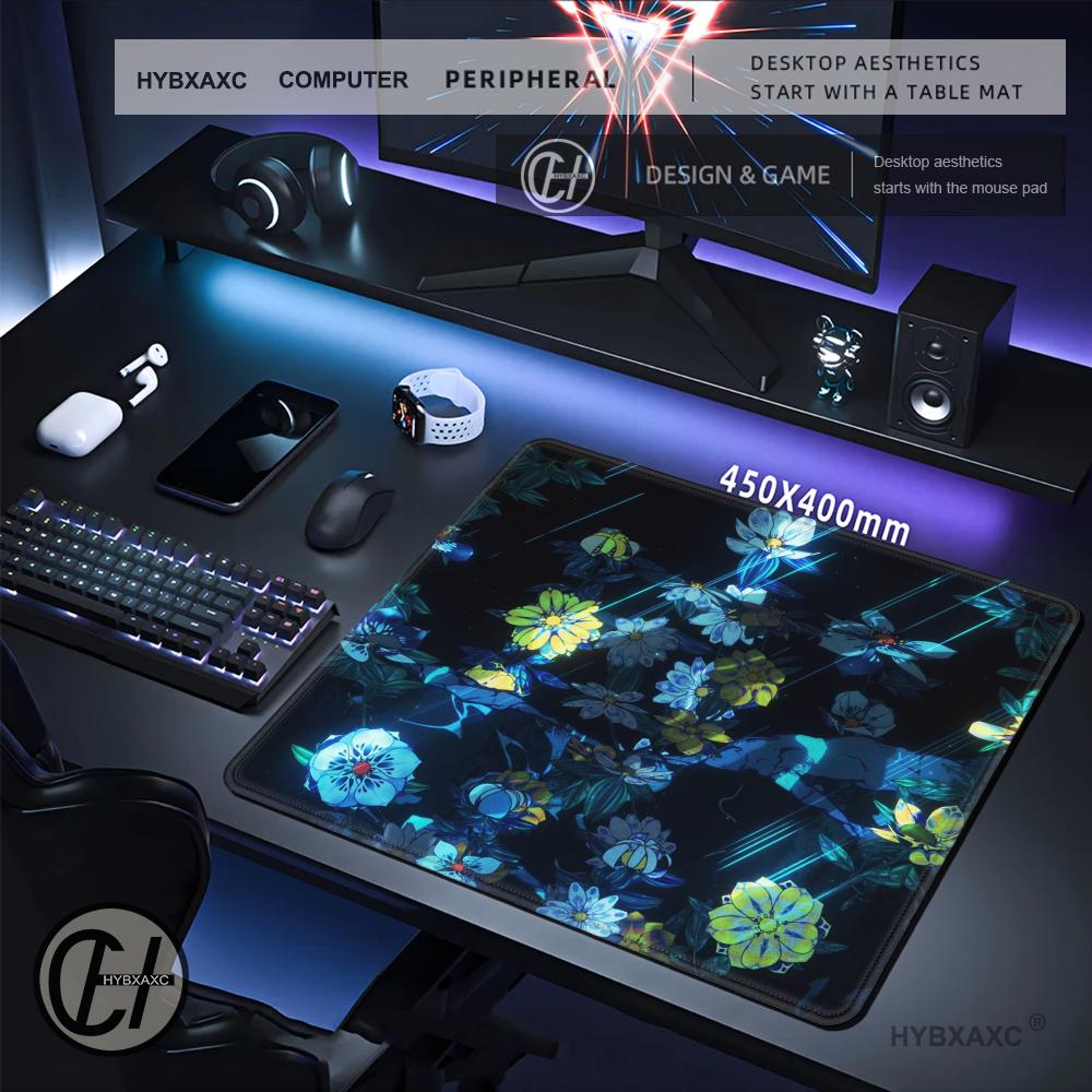 HYBXAXC Dunkle Blumenmuster Ma – Desk Setup Dark Bewertung und Preis