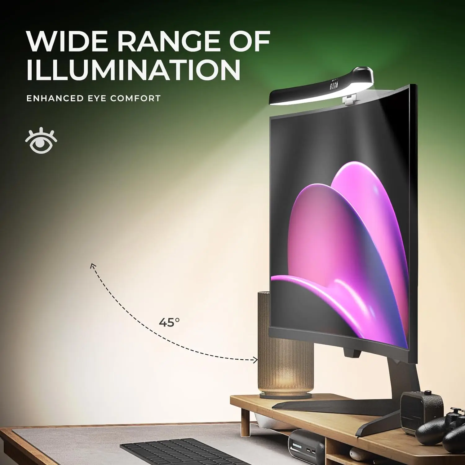 Computer-Monitor-Lichtleiste R – Desk Setup Modern Bewertung und Preis
